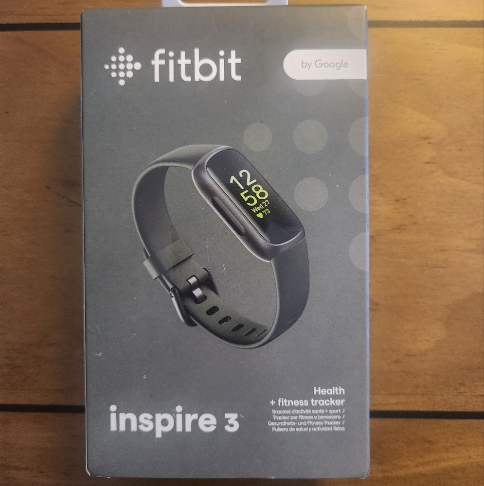 Fitbit Inspire 3 Black Fitness Tracker